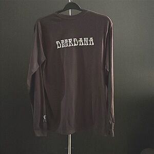 DEERDANA Dancing ☠️ Graphic T-Shirt Limited Edition Cotton NWOT